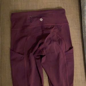Dark Purple Lululemon Leggings